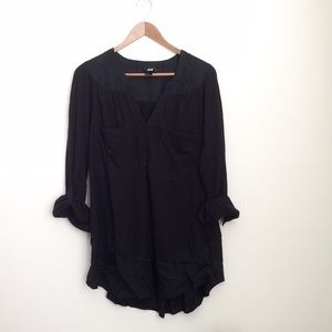 ❌SOLD❌Tunic top/dress - black