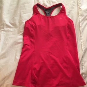 NIKE dri-fit top (built in bra)