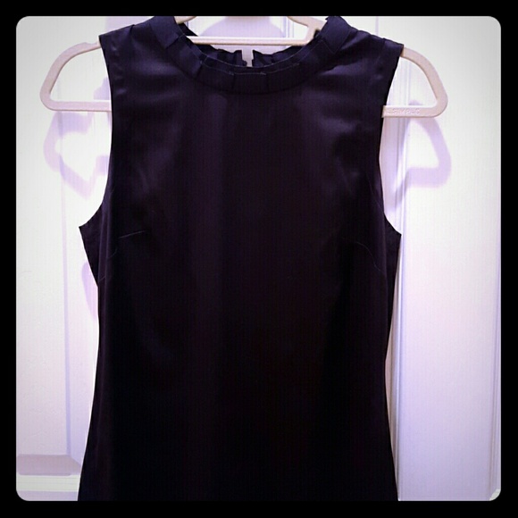 Beautiful jewel tone, deep purple silk tank top
