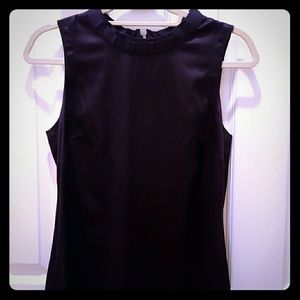 Beautiful jewel tone, deep purple silk tank top