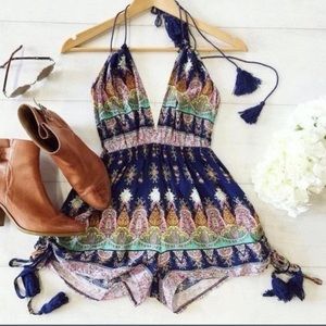 Multicolor Romper