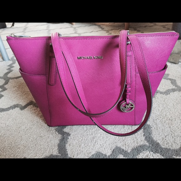 Michael Kors Handbags - Authentic Michael Kors Hot Pink Bag