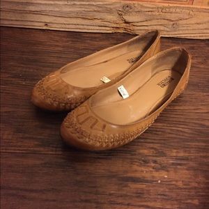 Tan Flats Size 8