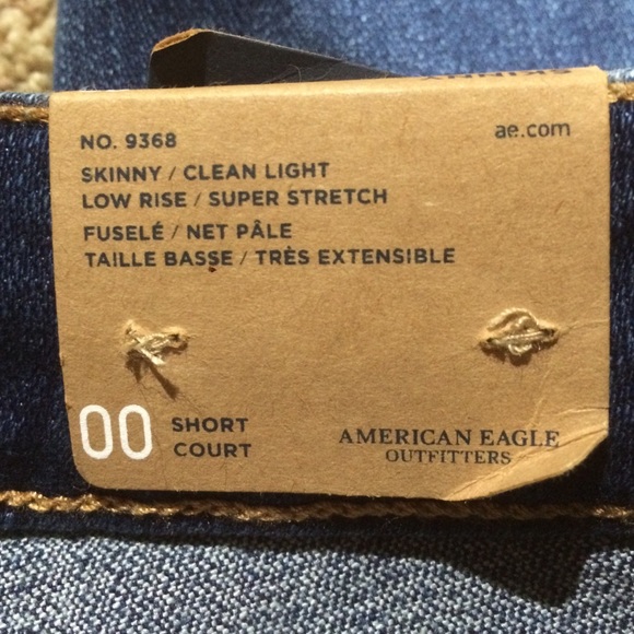 American eagle 00 skinny jeans - Picture 3 of 4