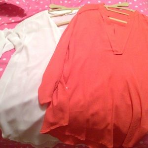 TWO NORDSTROM BLOUSES