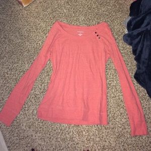 Small Peach banana republic shirt