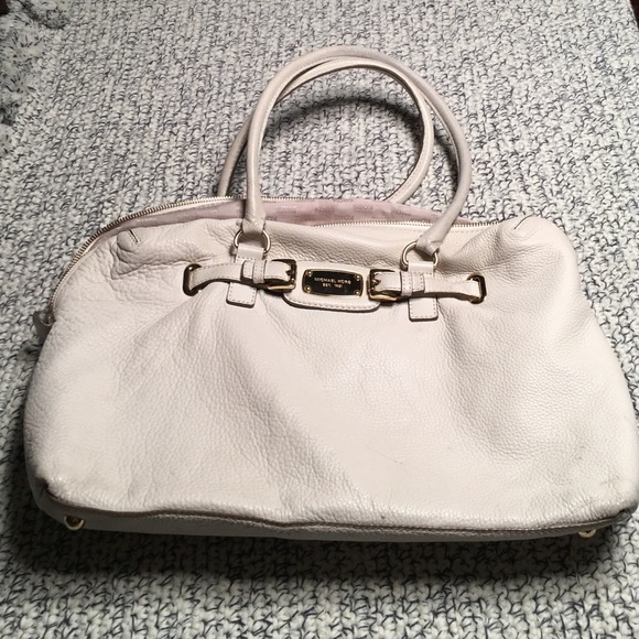 Weekend leather off white Michael Kors bag
