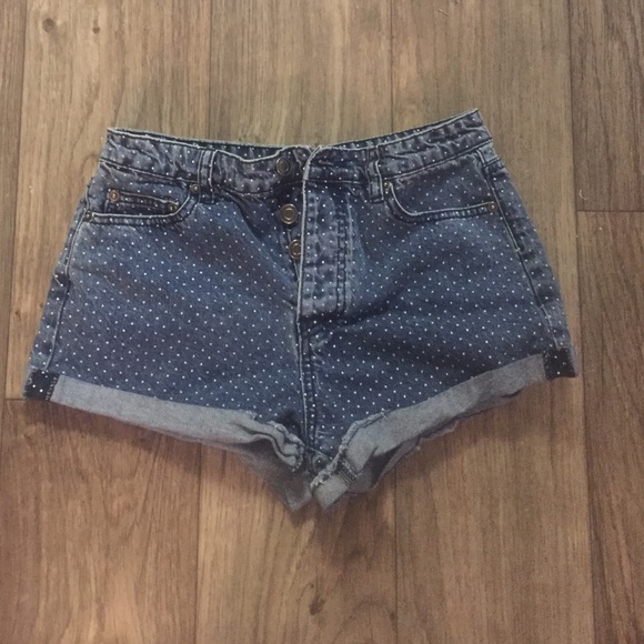 Polk a dot shorts