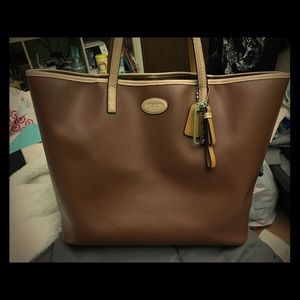 Coach Large Tote Brown