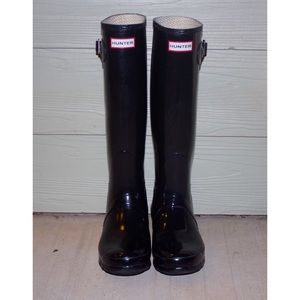 Black Hunter Rain Boots