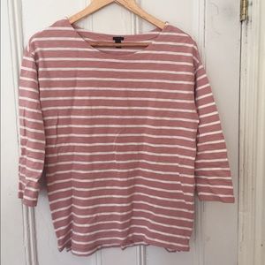 J.Crew stripes top, size s