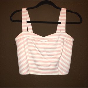 Pink Crop Top