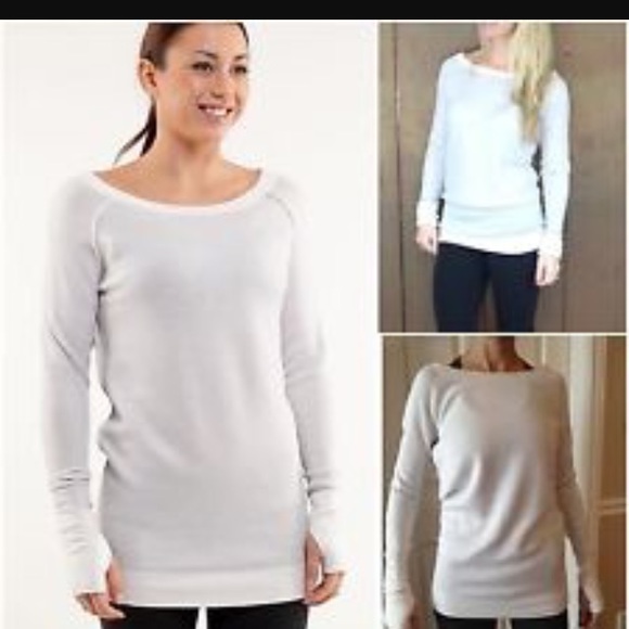 Lululemon chai pullover size 8