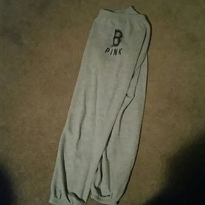 Pink victorias secret skinny pant boston