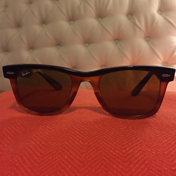 Rayban Wayfarer II BLACK & BROWN