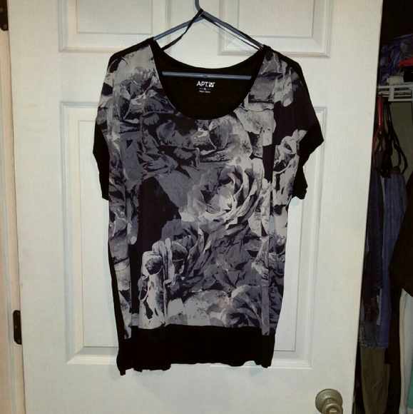 Apt.9 floral shirt