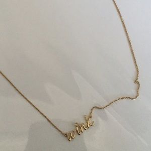 kate spade Jewelry - Kate Spade Say Yes Wink Gold Necklace kate spade Jewelry - Kate Spade Say Yes Wink Gold Necklace
