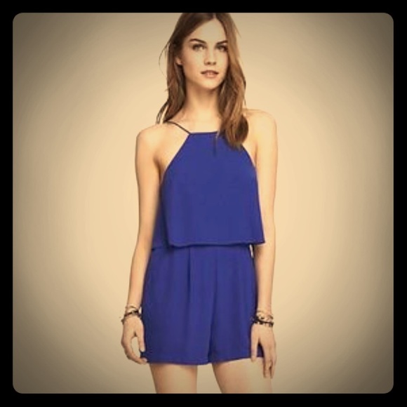 express blue romper