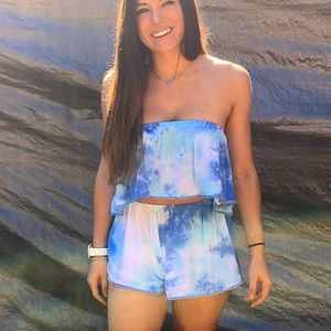 Tie-dye set from boutique