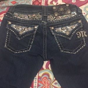 Miss Me cropped skinny jeans