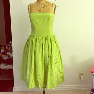 Vintage Lime prom dress size 8