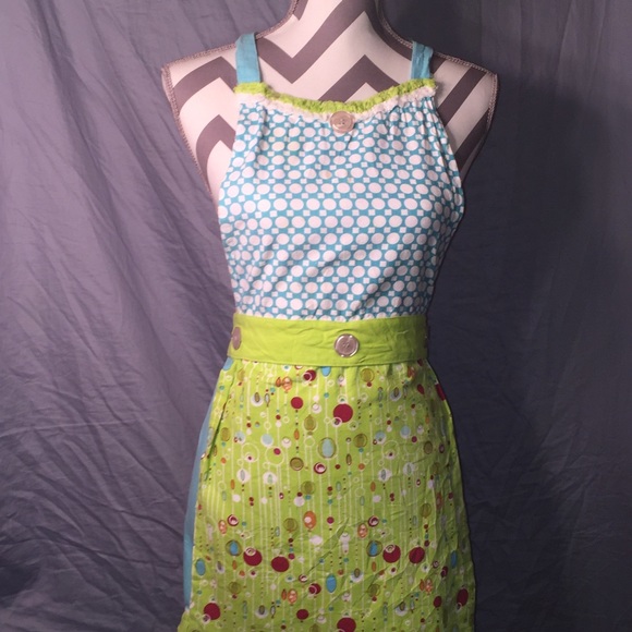 Trendy , lightly worn apron.