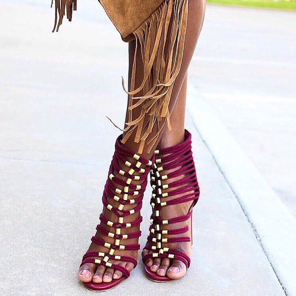 balmain gladiator sandals