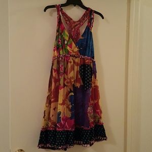 Short racer back dress