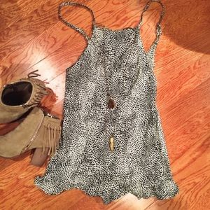 Lf leopard romper