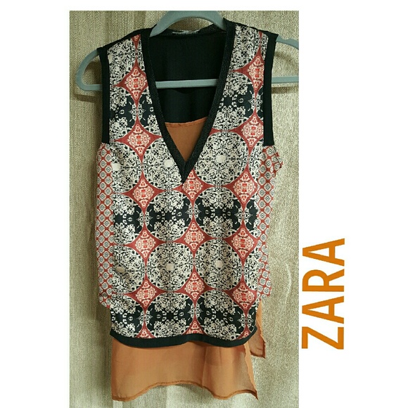 Beautiful Zara layered Blouse WB Collection