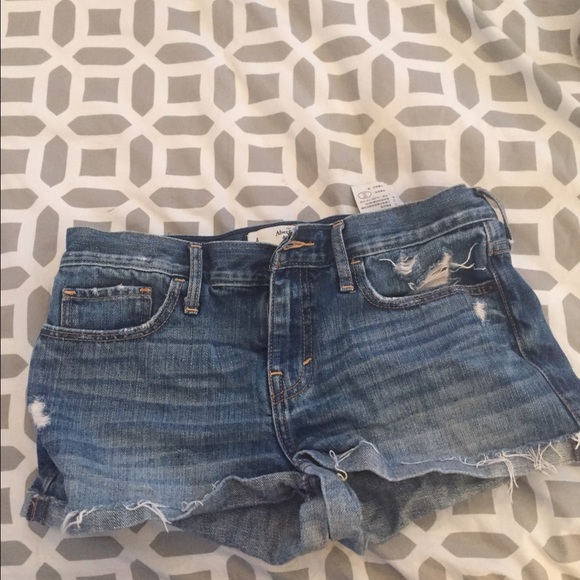 Abercrombie high wasted shorts