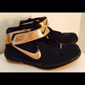 Air Force Nike basketball sneakers.