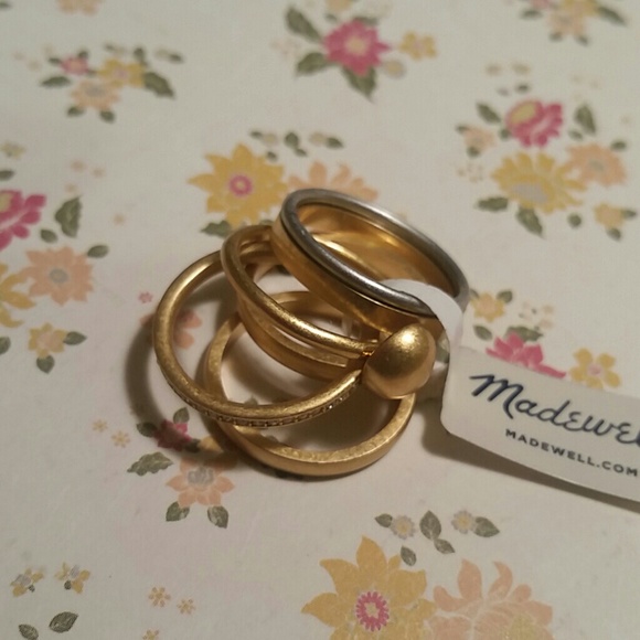 Madewell stacking rings
