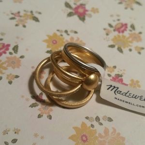 Madewell stacking rings
