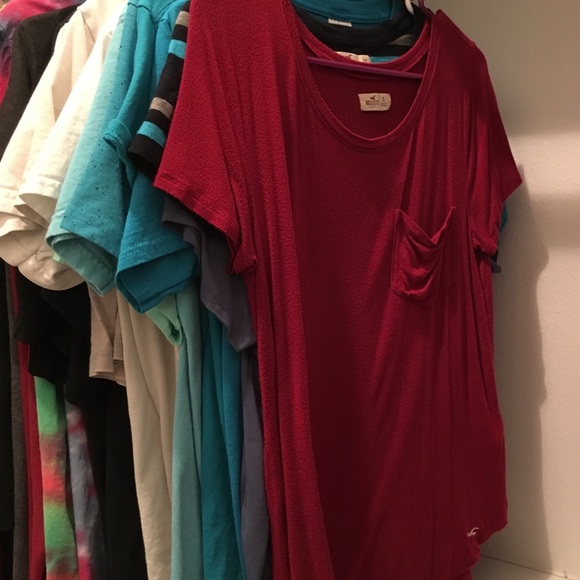 Hollister loose fit pocket shirt