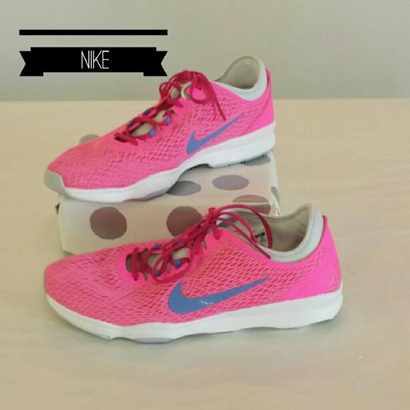 Nike Shoes - {NIKE} N.W.O.T "Zoom" Hot Pink Sneakers