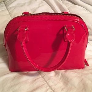 Red BCBG date purse!