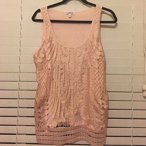 Express sleeveless blouse