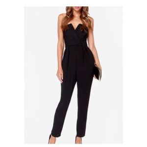 Shoulder Polyester Classy Comfy Jumpsuit