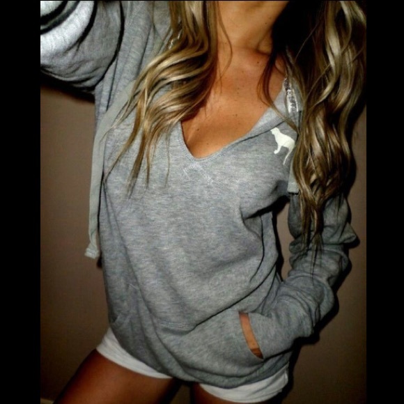 Victoria's Secret Tops - PINK Victoria's Secret Relaxed Hoodie