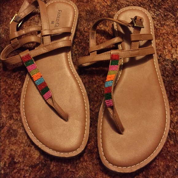sandals, brand new