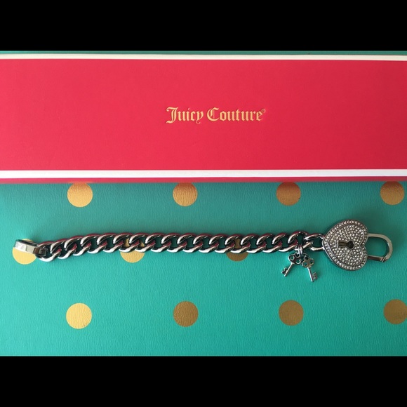 Juicy couture silver bracelet