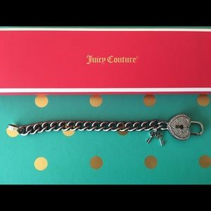 Juicy couture silver bracelet