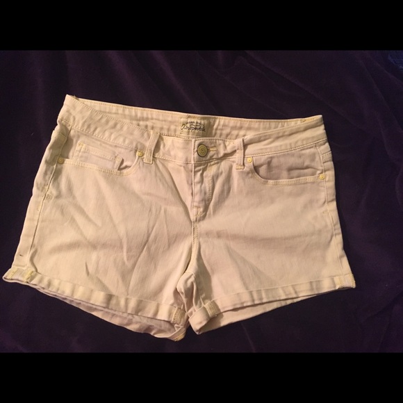Yellow shorts