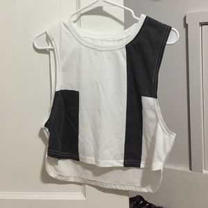 Geometric Crop Top