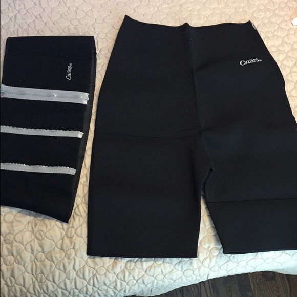 Curves excersize shorts and waste trimmer