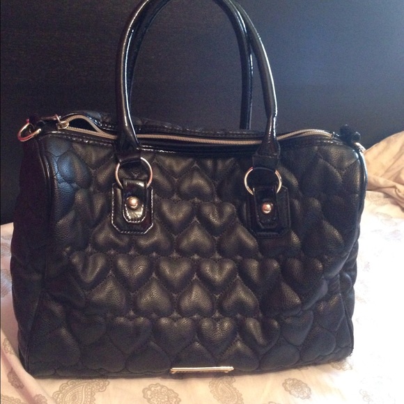 Betsy Johnson black handbag