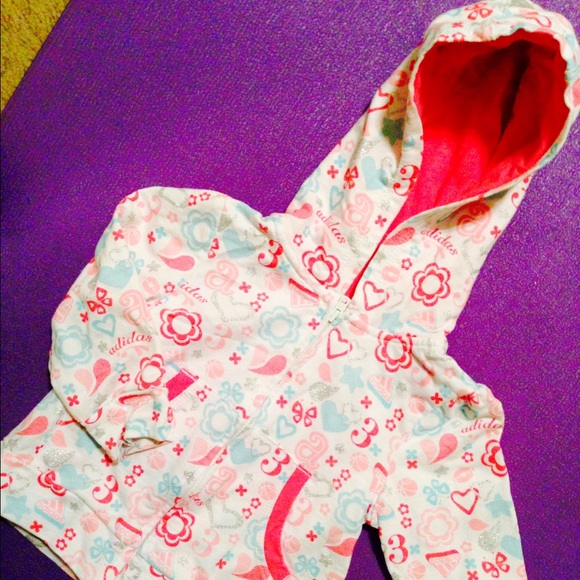 ADIDAS infant hoodie 12 months