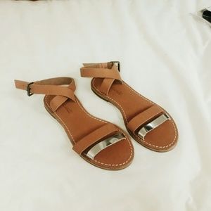 Madewell Leather Strappy Sandals