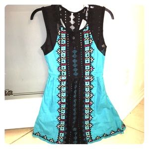 Free People Blue Dress
